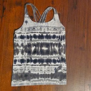 Calvin Klein activewear tie dye top